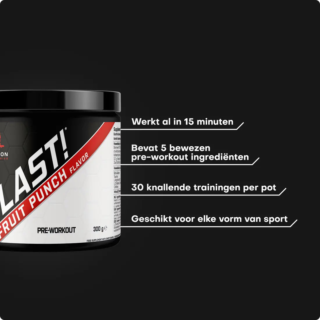 Blast! Pre-Workout 300g | Gummy Bear