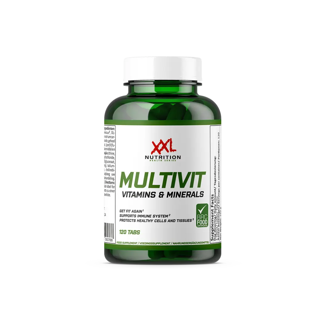 Multivit - 120 tabletten - XXL Nutrition