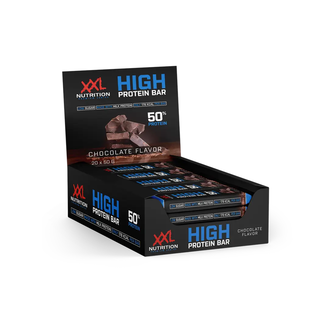 Protein Bar - Chocolade - XXL Nutrition - 1 stuk