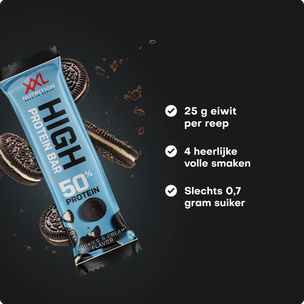 Protein Bar - Chocolade - XXL Nutrition - 1 stuk