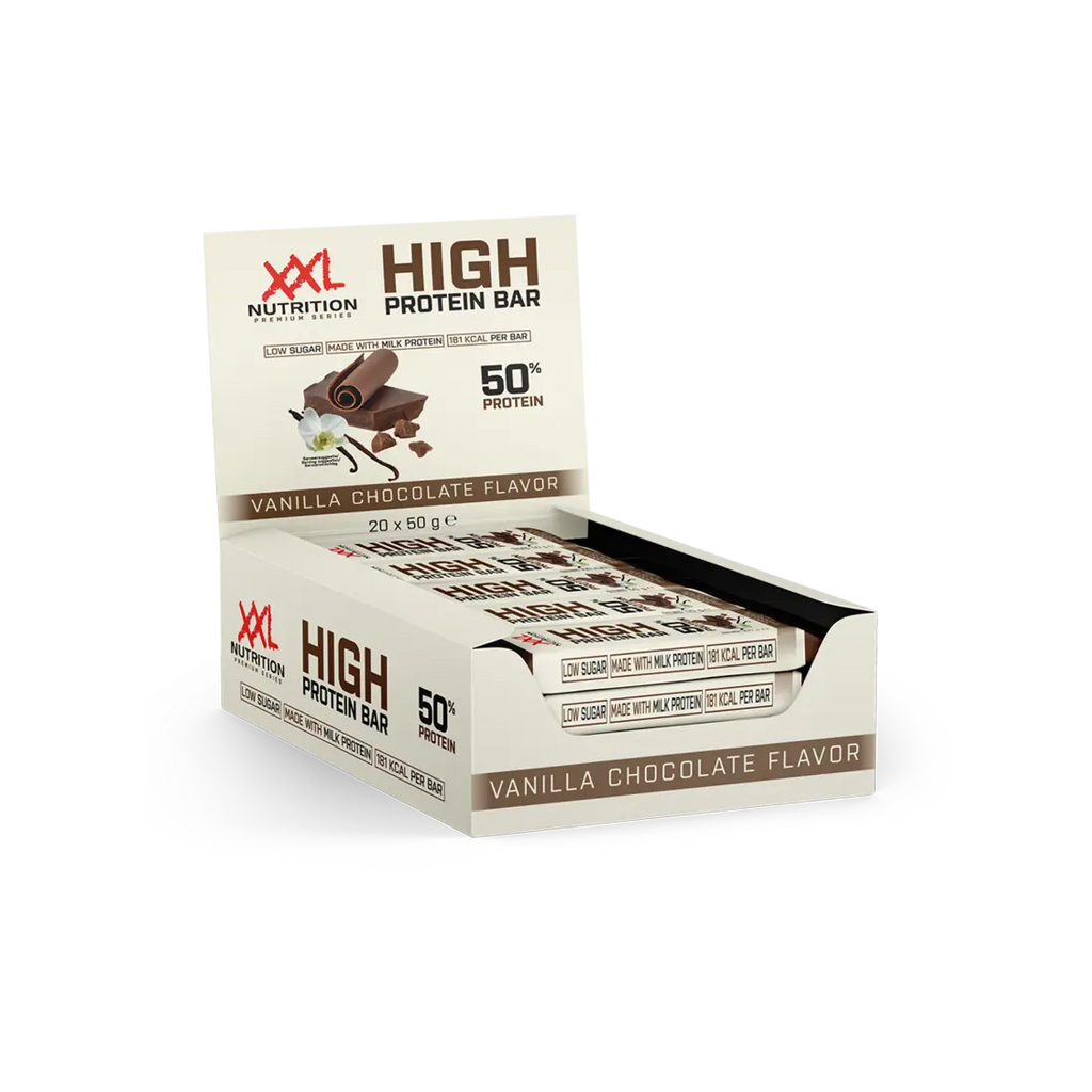 Protein Bar - Vanille Chocolade - XXL Nutrition - 1 stuk