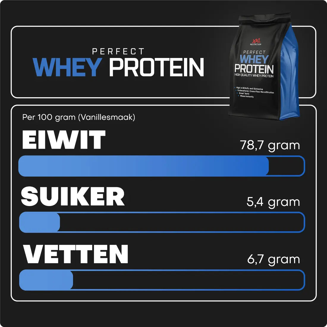 Whey Protein - Banaan - XXL Nutrition