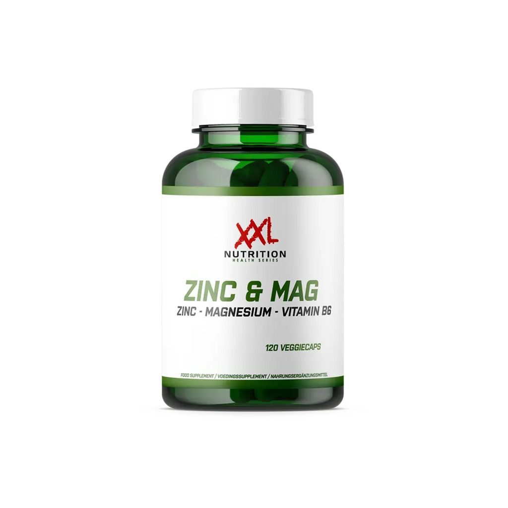 Zinc & Magnesium - 120 Capsules - XXL Nutrition
