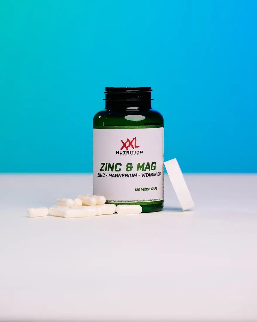 Zinc & Magnesium - 120 Capsules - XXL Nutrition